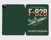 Thumbnail for F-82B Twin Mustang design on dark green ipad tablet case