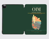 Thumbnail for Oshima Airport (OIM) design on dark green ipad tablet case