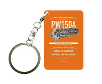 Thumbnail for PW150A Key Chain design on orange key chain