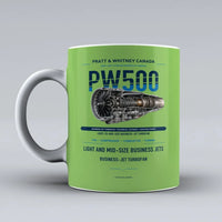Thumbnail for Mug design on light green pw500