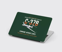 Thumbnail for C-37B Global Command Link design on dark green MacBook case