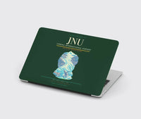 Thumbnail for Juneau International Airport (JNU) design on dark green MacBook case