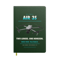 Thumbnail for DJI Air 3S design on dark green notebook