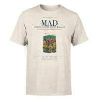 Thumbnail for Madrid Airport (MAD) T-Shirt single-side front print in Beige | madrid-mad-airport-double-side-t-shirt