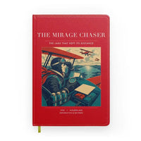 Thumbnail for VINTAGE G4337 - The Mirage Chaser - Designed Notebooks design on red