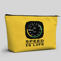 Thumbnail for Speed Is Life Zipper Pouch - view 13
