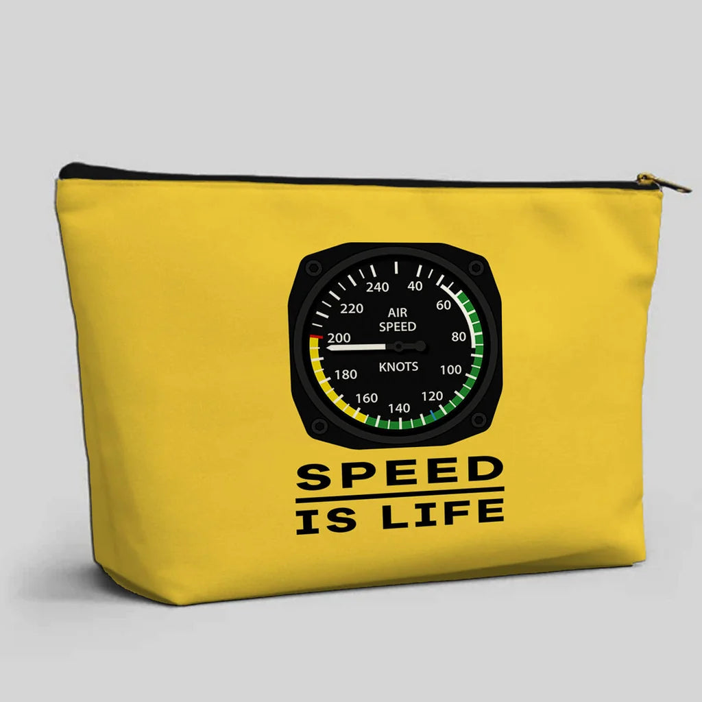 Speed Is Life Zipper Pouch - view 13