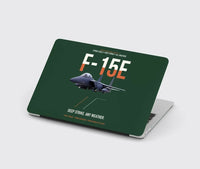 Thumbnail for F-15E Strike Eagle Deep Strike Any Weather design on dark green MacBook case