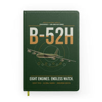 Thumbnail for B-52H Stratofortress design on dark green notebook