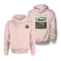 Thumbnail for VINTAGE G4089 - The Runway Garden - Double-Side Hoodie design on pink double side