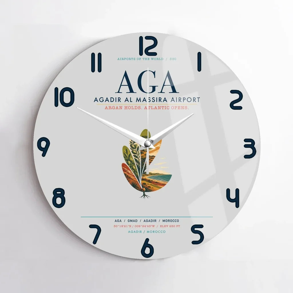 Agadir Al Massira Airport AGA - Gray