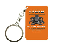 Thumbnail for DJI Avata Key Chain design on orange key chain
