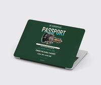 Thumbnail for PASSPORT design on dark green MacBook case