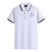 Thumbnail for Aviation Alphabet Polo Shirt - view 13