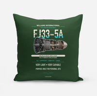 Thumbnail for FJ33-5A design on dark green pillow