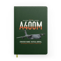 Thumbnail for Airbus A400M Atlas design on dark green notebook