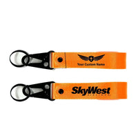 Thumbnail for skywest airlines Hawk-shaped key chain, Orange+ NAME