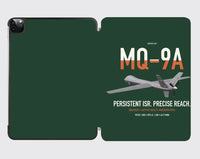 Thumbnail for MQ-9A Reaper design on dark green ipad tablet case