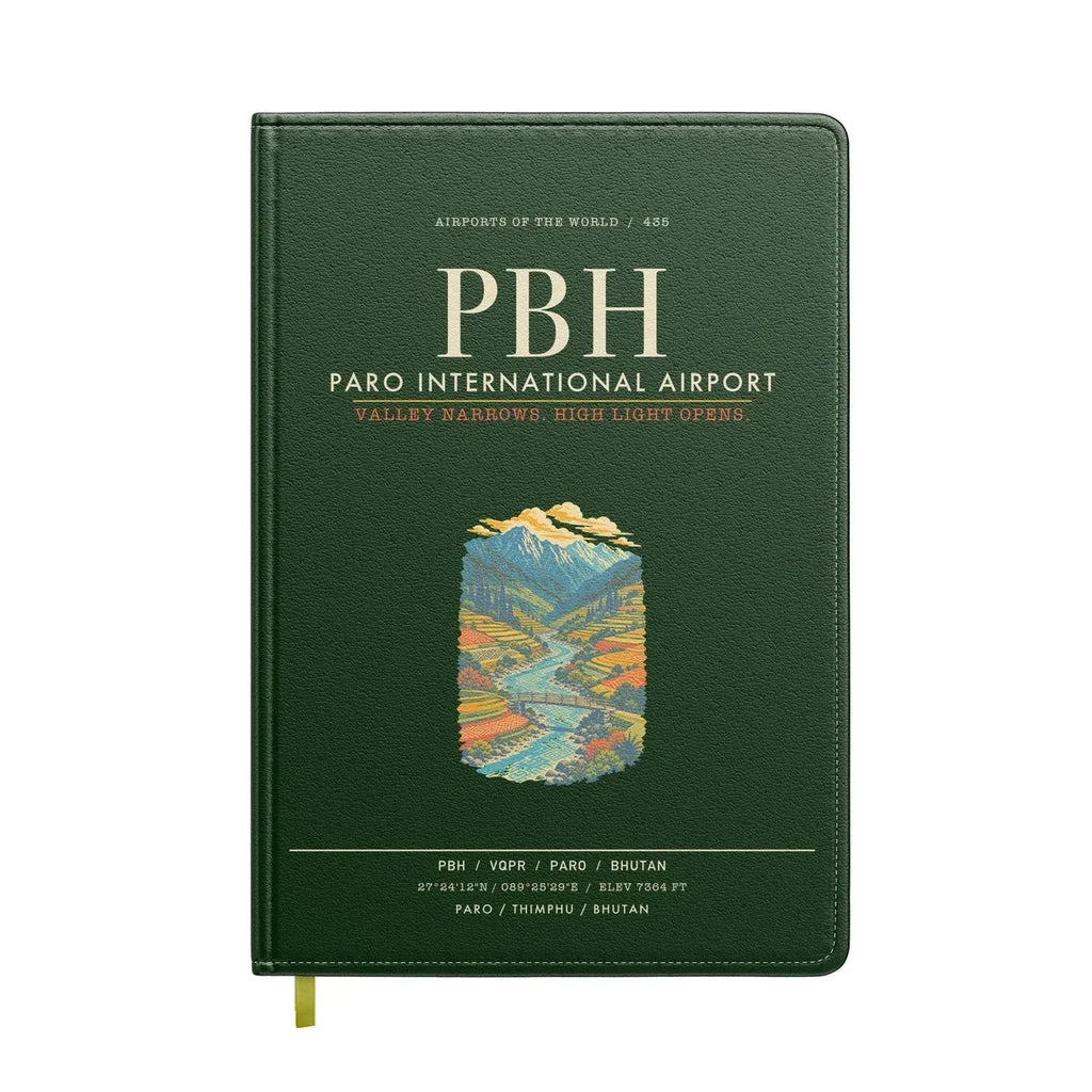 Paro International Airport PBH - Dark Green