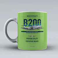 Thumbnail for Air B200 Mug design on light green king