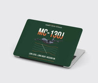 Thumbnail for MC-130J COMMANDO II design on dark green MacBook case