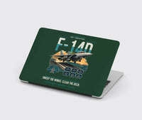 Thumbnail for F-14D Tomcat design on dark green MacBook case