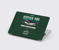 Thumbnail for Daher Kodiak 900 design on dark green MacBook case