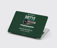 Thumbnail for BR710 design on dark green MacBook case