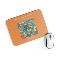 Thumbnail for VINTAGE G4328 - The Seaside Trials - Designed Mouse Pads design on orange rectangle