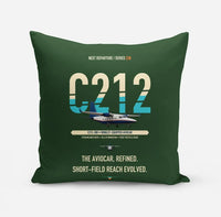 Thumbnail for CASA C-212-300 Aviocar design on dark green pillow