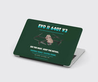 Thumbnail for Autel EVO II Dual 640T V3 design on dark green MacBook case