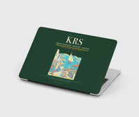 Thumbnail for Kristiansand Airport, Kjevik (KRS) design on dark green MacBook case