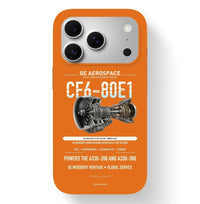Thumbnail for CF6-80E1 Case design on orange iphone case