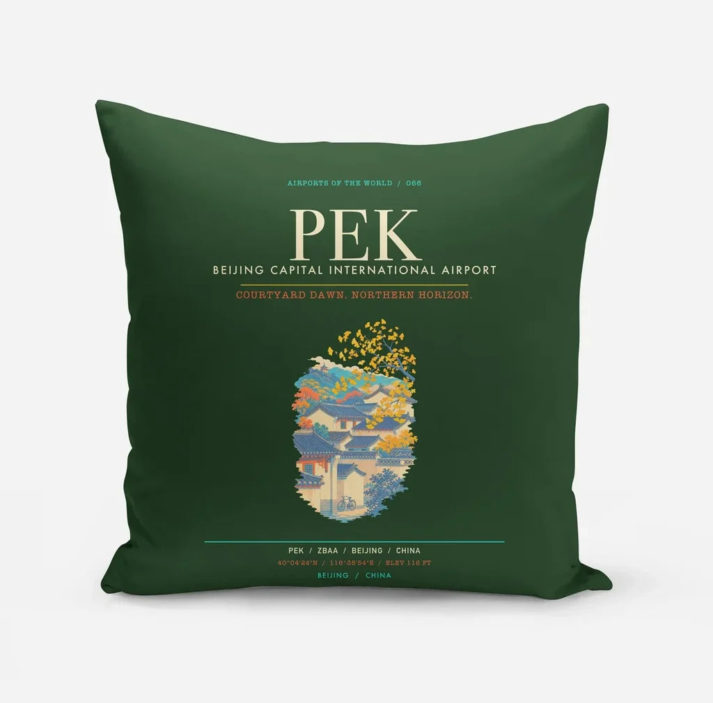 Beijing Capital International Airport PEK - Dark Green