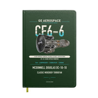 Thumbnail for CF6-6 design on dark green notebook