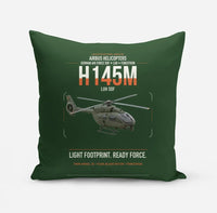Thumbnail for Airbus Helicopters H145M LUH SOF design on dark green pillow