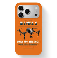 Thumbnail for DJI Inspire 2 Case design on orange iphone case