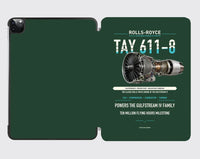 Thumbnail for TAY 611-8 design on dark green ipad tablet case