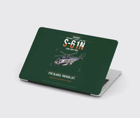 Thumbnail for Sikorsky S-61N design on dark green MacBook case