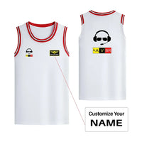 Thumbnail for AV8R 2 Designed Basketball Style Sports Tank Tops - view 13
