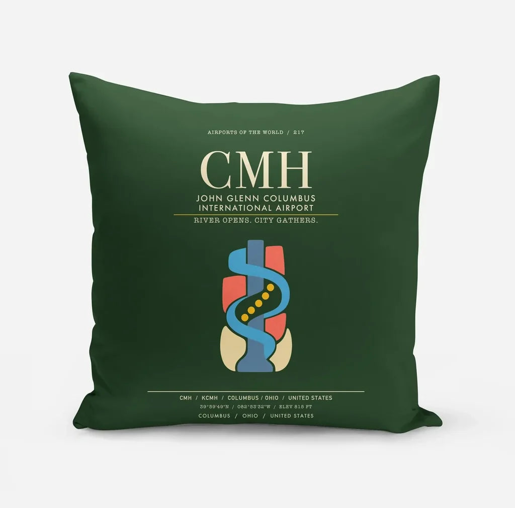 John Glenn Columbus International Airport CMH - Dark Green