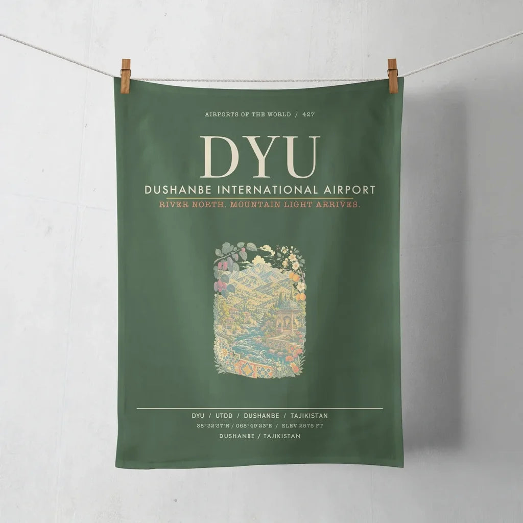 Dushanbe International Airport DYU - Dark Green