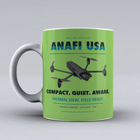 Thumbnail for ANAFI USA Mug design on light green parrot