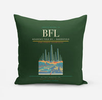 Thumbnail for Meadows Field (BFL) design on dark green pillow