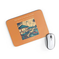 Thumbnail for VINTAGE G4309 - The Midway Refuel Island - Designed Mouse Pads design on orange rectangle
