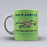 Thumbnail for EVO II Dual 640T V3 Mug design on light green autel