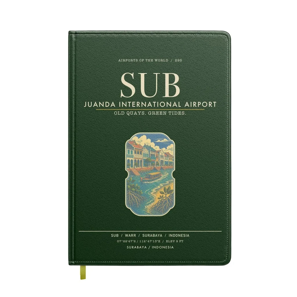 Juanda International Airport Surabaya SUB - Dark Green