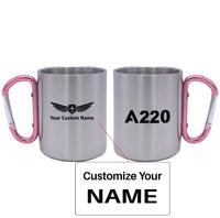 Thumbnail for Customisable Airbus A220 Mug - view 13