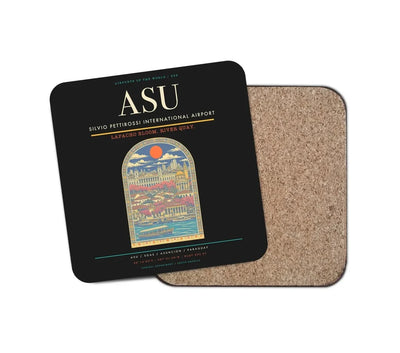 Silvio Pettirossi International Airport ASU Coaster 1-Piece - Black