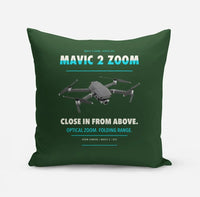 Thumbnail for DJI Mavic 2 Zoom design on dark green pillow